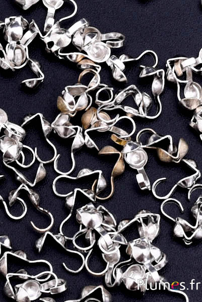 Crochets d’oreilles - 7 mm - argenté